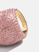 BaubleBar Disney Pixar Hamm Statement Ring - Pink - 
    Toy Story ring 
  
