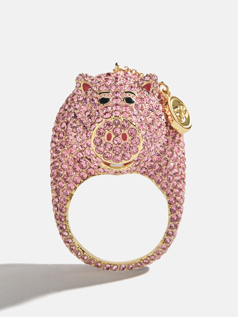 Disney Pixar Hamm Statement Ring - Pink