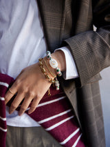 BaubleBar True Aura Semi-Precious Paracord Bracelet - White Quartz - 
    Cord stacking bracelet
  
