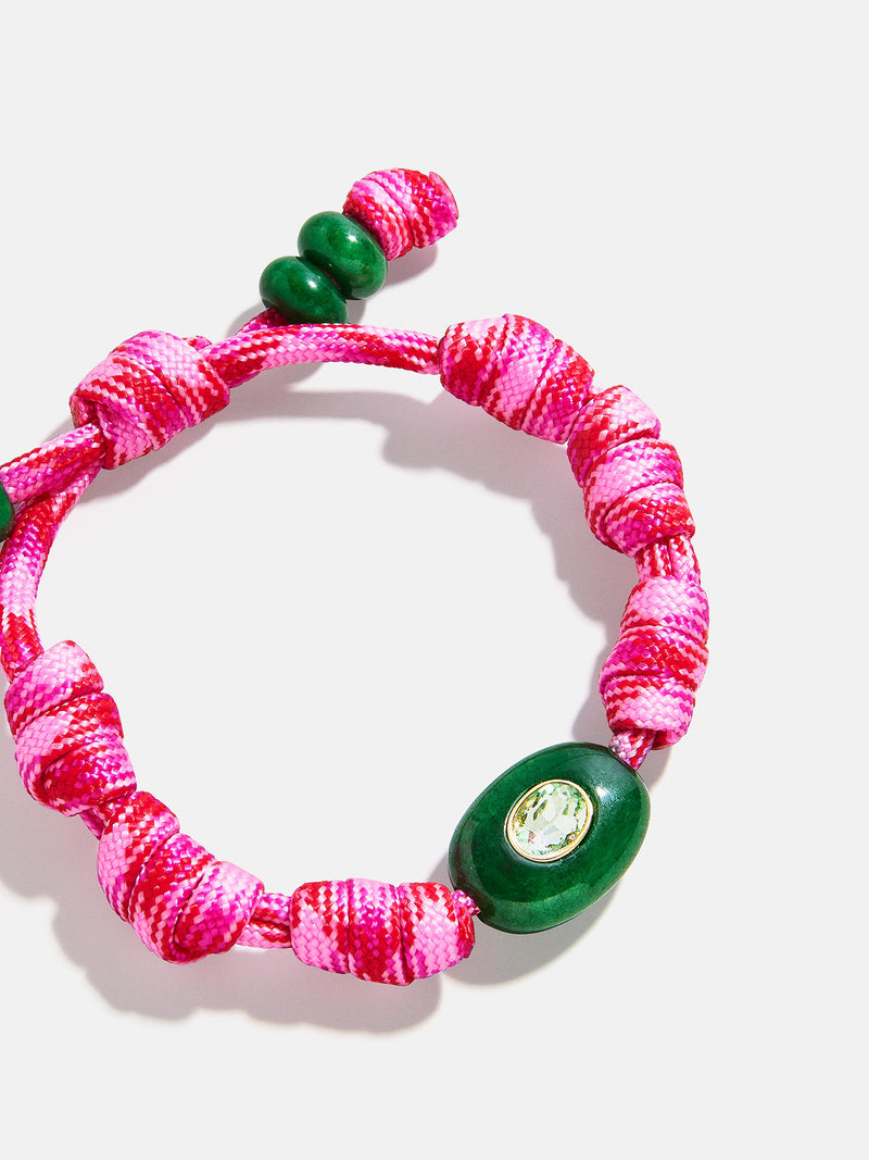 True Aura Semi-Precious Paracord Bracelet - Jade