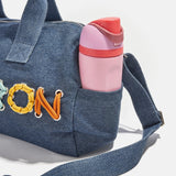 Thready to Go Kids' Custom Duffle - Dark Denim/Multi