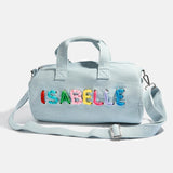 Thready to Go Kids’ Custom Duffle - Light Denim/Multi