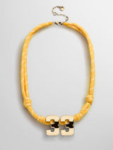 BaubleBar Gold - 
    Waterproof initial necklace
  
