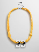 BaubleBar Silver - 
    Waterproof initial necklace
  
