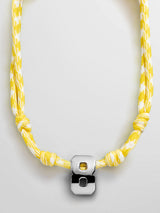 BaubleBar Silver - 
    Waterproof initial necklace
  
