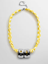 BaubleBar Silver - 
    Waterproof initial necklace
  
