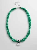 BaubleBar Silver - 
    Waterproof initial necklace
  
