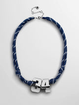 BaubleBar Silver - 
    Waterproof initial necklace
  

