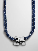 BaubleBar Silver - 
    Waterproof initial necklace
  
