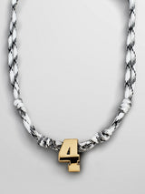 BaubleBar Gold - 
    Waterproof initial necklace
  
