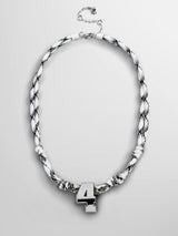 BaubleBar Silver - 
    Waterproof initial necklace
  
