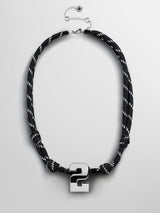 BaubleBar Silver - 
    Waterproof initial necklace
  

