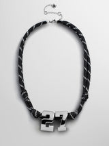 BaubleBar Silver - 
    Waterproof initial necklace
  
