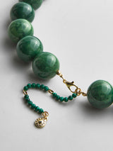BaubleBar Jane Beaded Necklace - Smoky Malachite - 
    Chunky statement necklace
  
