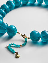 BaubleBar Joan Semi-Precious Necklace - Blue Chrysocolla - 
    Chunky statement necklace
  
