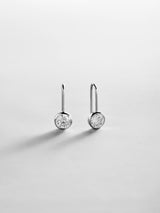 BaubleBar Round|8MM - 
    Drop crystal earrings
  
