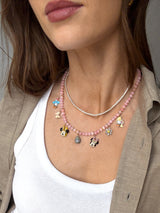 BaubleBar Disney Easter Charm Necklace - Multi - 
    Beaded bracelet for stacking
  
