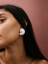 BaubleBar Santana Shell Statement Stud Earrings - Pearl - 
    Statement stud earrings
  
