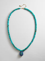 BaubleBar Janelle Semi-Precious Necklace - Turquoise - 
    Beaded necklace with pendant 
  

