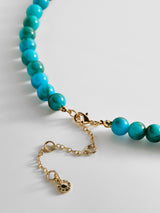 BaubleBar Janelle Semi-Precious Necklace - Turquoise - 
    Beaded necklace with pendant 
  
