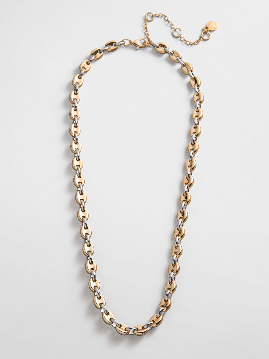 Thalia Mixed Metals Necklace - Gold/Silver