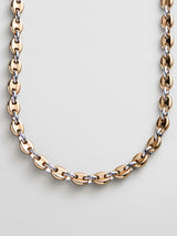 BaubleBar Thalia Mixed Metals Necklace - Gold/Silver - 
    Mariner chain necklace
  
