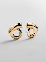 BaubleBar Cassidy Statement Stud Earrings - Gold - 
    Chunky gold earrings
  

