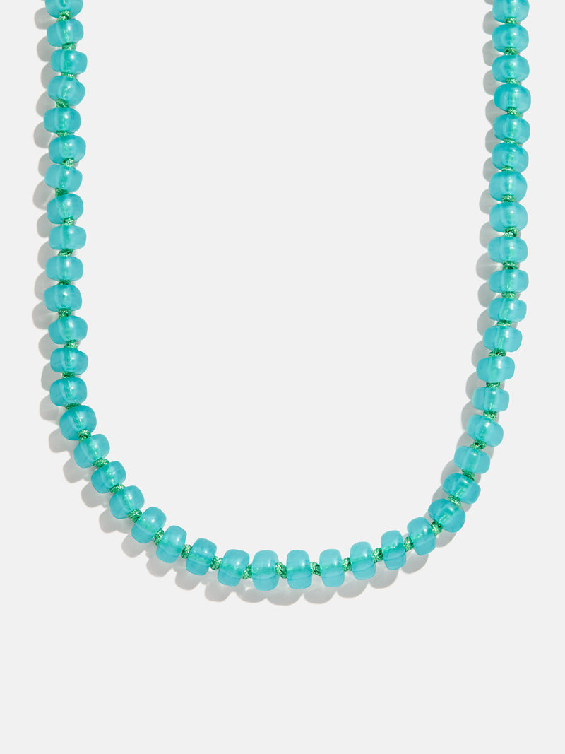 Bead-azzled Kids Necklace - Sky Blue