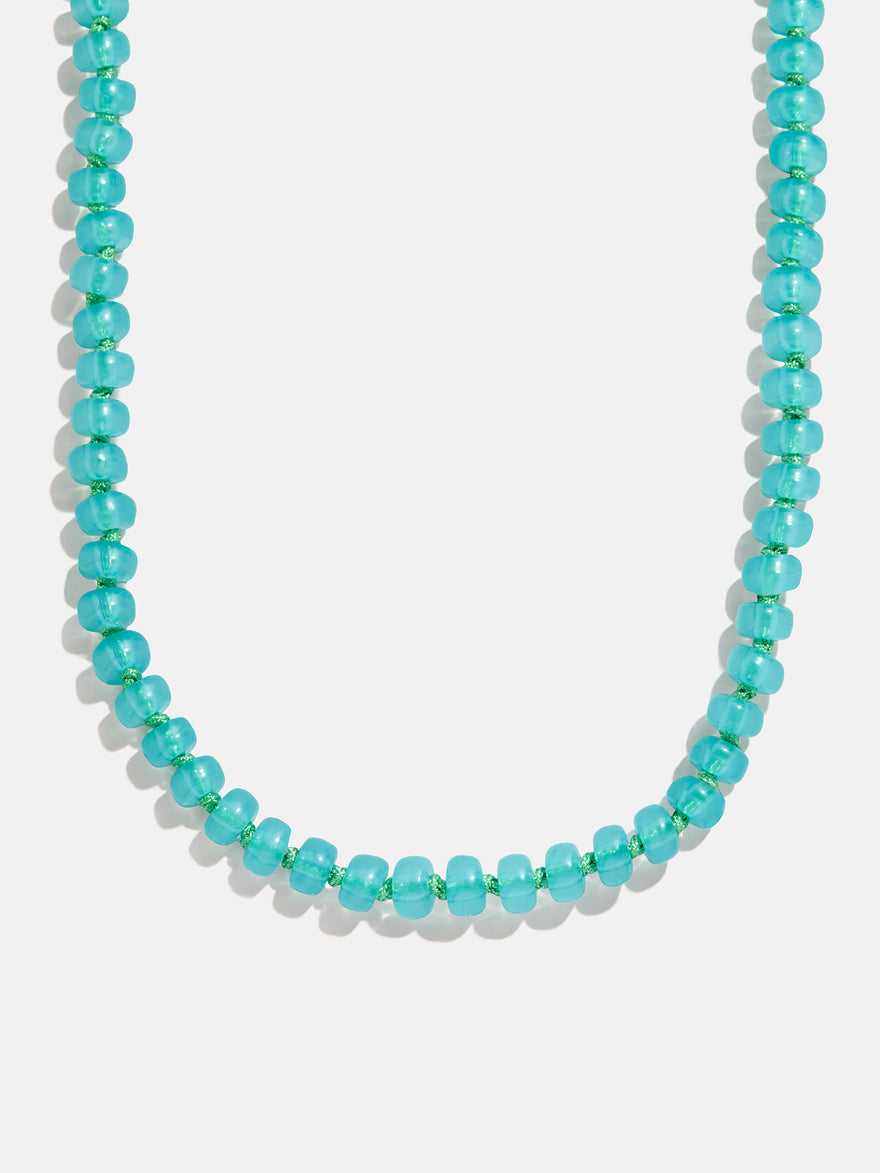 Bead-azzled Kids Necklace - Sky Blue