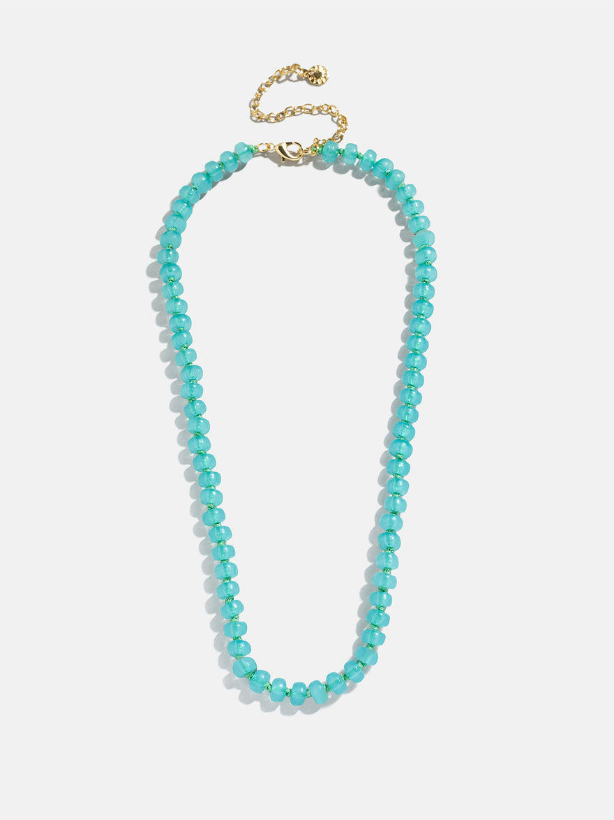 Bead-azzled Kids Necklace - Sky Blue