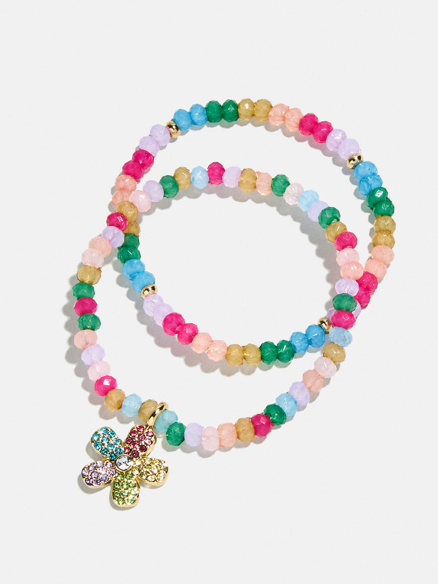 Bead Party Kids Bracelet Set  - Flower