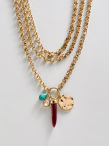 BaubleBar Maeve Layered Necklace - Gold