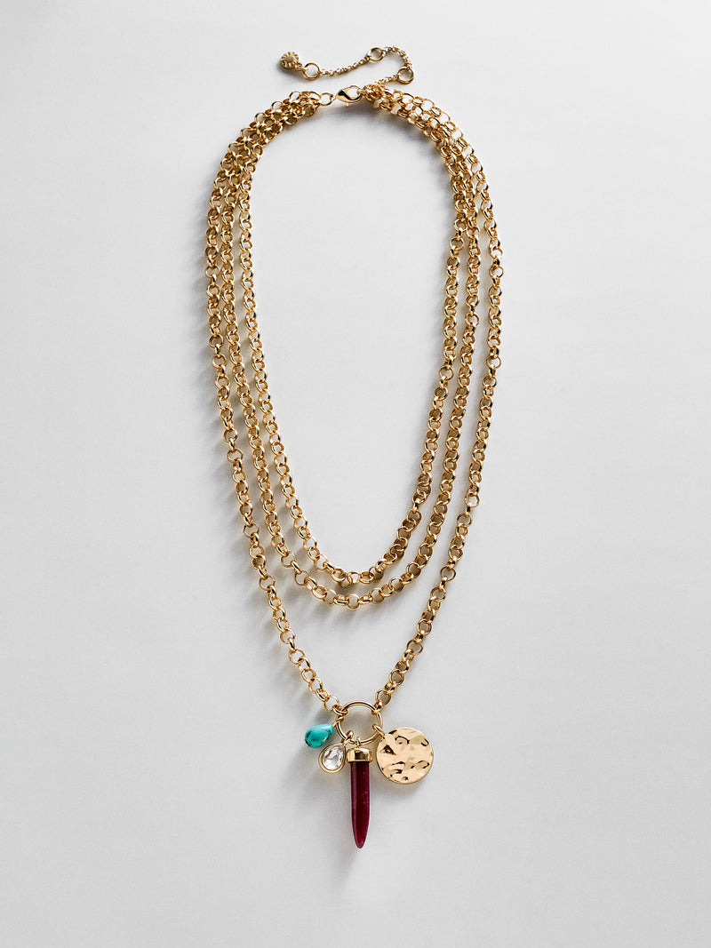 Maeve Layered Necklace - Gold