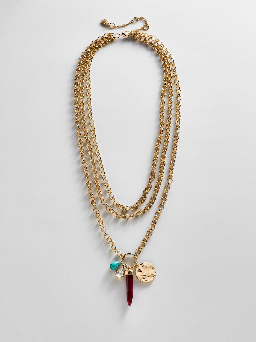 Maeve Layered Necklace - Gold