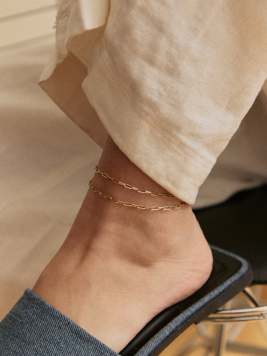 Hera Waterproof Anklet - Gold