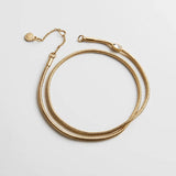 Gia Waterproof Anklet - Gold/Pavé