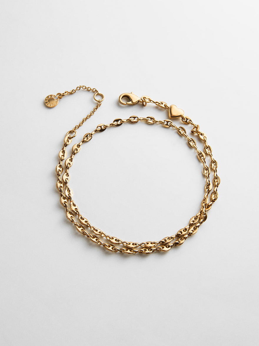 Thalia Waterproof Anklet - Gold