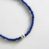 Kyanna Semi-Precious Waterproof Anklet - Lapis
