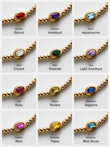 BaubleBar Bezel Birthstone Pisa Bracelet - Ruby - 
    Big Summer Kickoff
  
