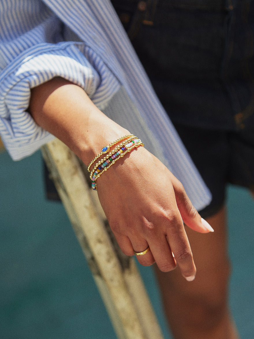 Emily Semi-Precious Bracelet - Light Multi