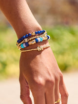 BaubleBar Peace of Mind Semi-Precious Bracelet - Hamsa - 
    Beaded bracelet for stacking
  
