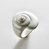 Marina Shell Statement Ring - Pearl