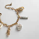 Salt Air Charm Bracelet - Gold