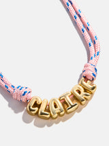 BaubleBar Bubble Letter Custom Paracord Necklace - Soft Pink - 
    ENDS TONIGHT: 15% Off Custom
  
