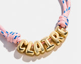 BaubleBar Bubble Letter Custom Paracord Necklace - Soft Pink - 
    Enjoy 20% Off Custom Jewelry
  
