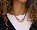 BaubleBar Bubble Letter Custom Paracord Necklace - Red - 
    Personalized name necklace
  
