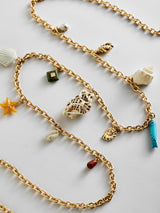 BaubleBar All At Sea Belly Chain - Gold - 
    Gold waist chain 
  
