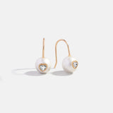 McKenna Kids' Earrings - Pearl