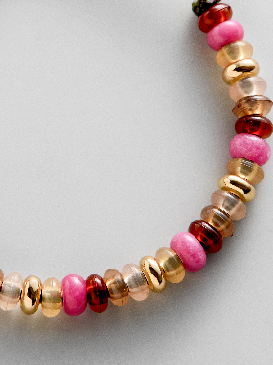 Kennedy Semi-Precious Bracelet - Brown Multi