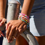 Kennedy Semi-Precious Bracelet - Pink Multi